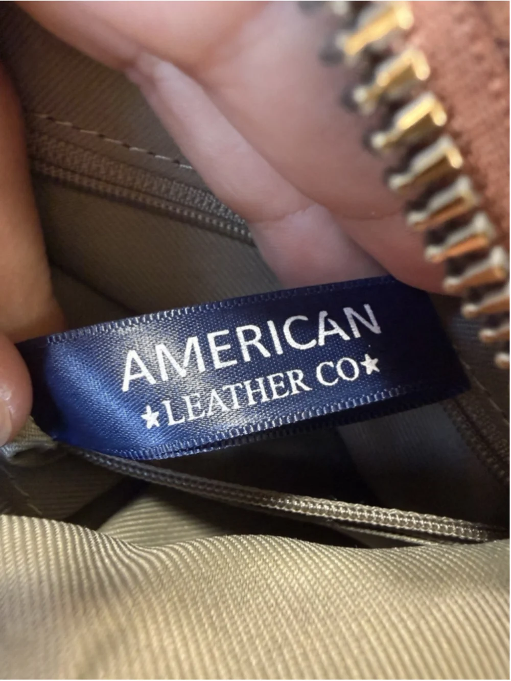 American Leather Co Carrie Hobo Shoulder Bag